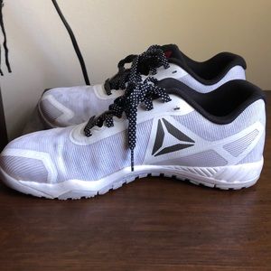 White and black rebook nano 2.0